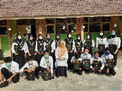 Pelepasan Peserta didik kelas IX 2021