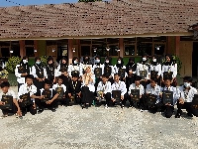 Pelepasan Peserta didik kelas IX 2021