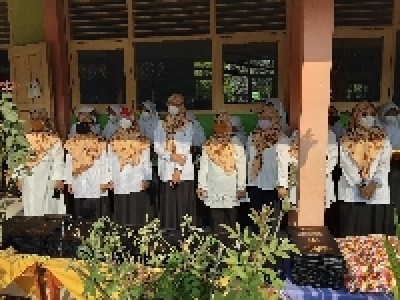 Pelepasan Peserta didik kelas IX 2021