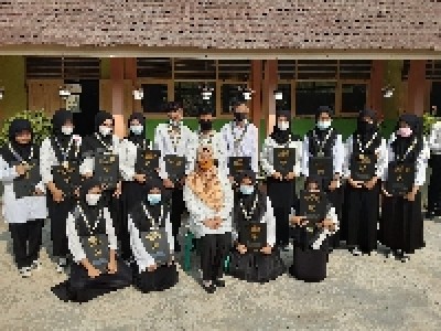 Pelepasan Peserta didik kelas IX 2021