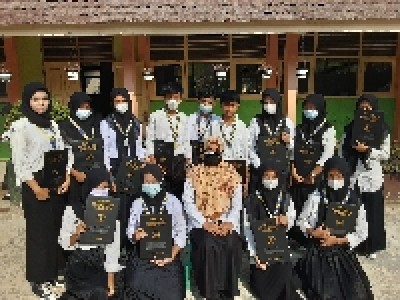 Pelepasan Peserta didik kelas IX 2021