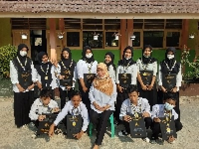 Pelepasan Peserta didik kelas IX 2021