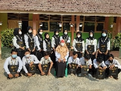 Pelepasan Peserta didik kelas IX 2021