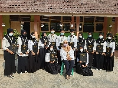 Pelepasan Peserta didik kelas IX 2021